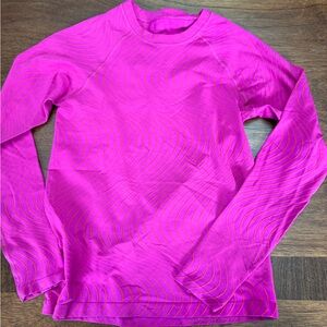Athleta NWT Women's Momentum  Top Medium /ENCHANTED pink/orange